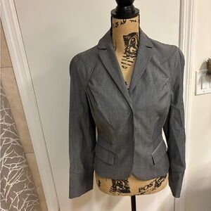 NWT Max Studio Special Edition Women's Charcoal Blazer in Sz 2